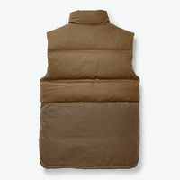 Down Cruiser Vest, Dark Tan-Veste-Filson 1897-Motorious Copenhagen