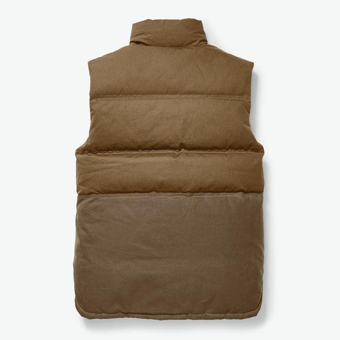 Down Cruiser Vest, Dark Tan-Veste-Filson 1897-Motorious Copenhagen