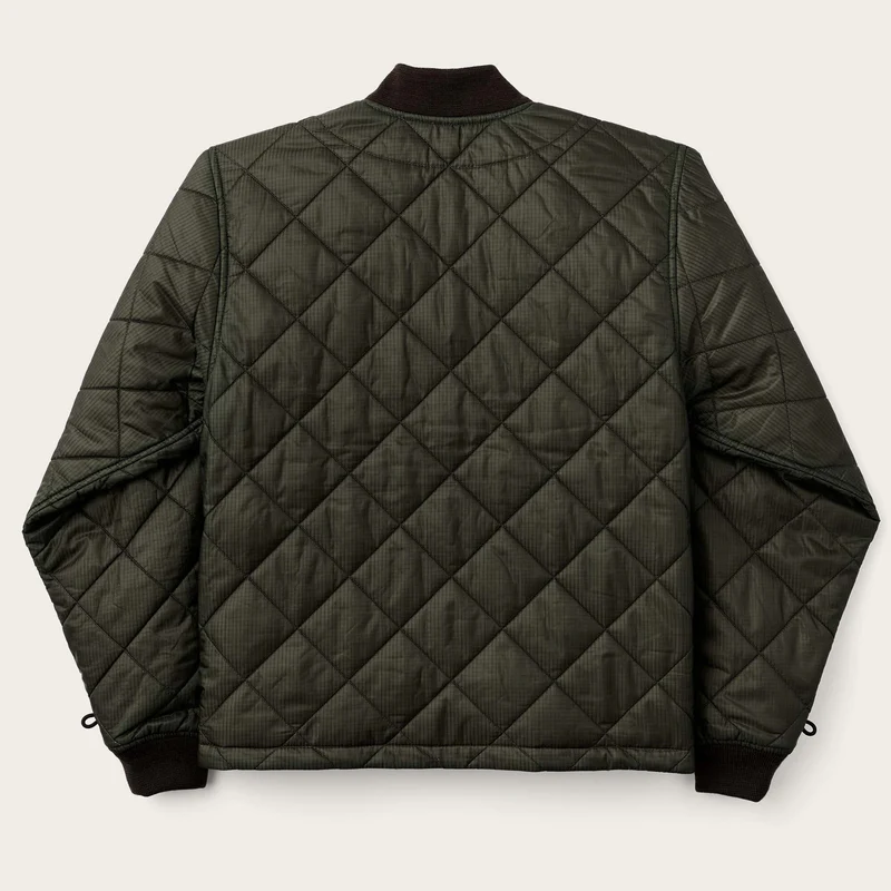 Eagle Plains Jacket liner, Surplus Green / Blaze Orange-Jakker-Filson 1897-Motorious Copenhagen