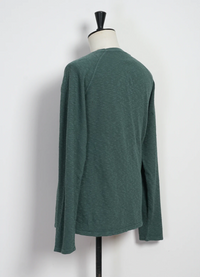 Felix, Raglan Long sleeve T-shirt, Eucalyptus-T-shirts-Hansen Garments-Motorious Copenhagen
