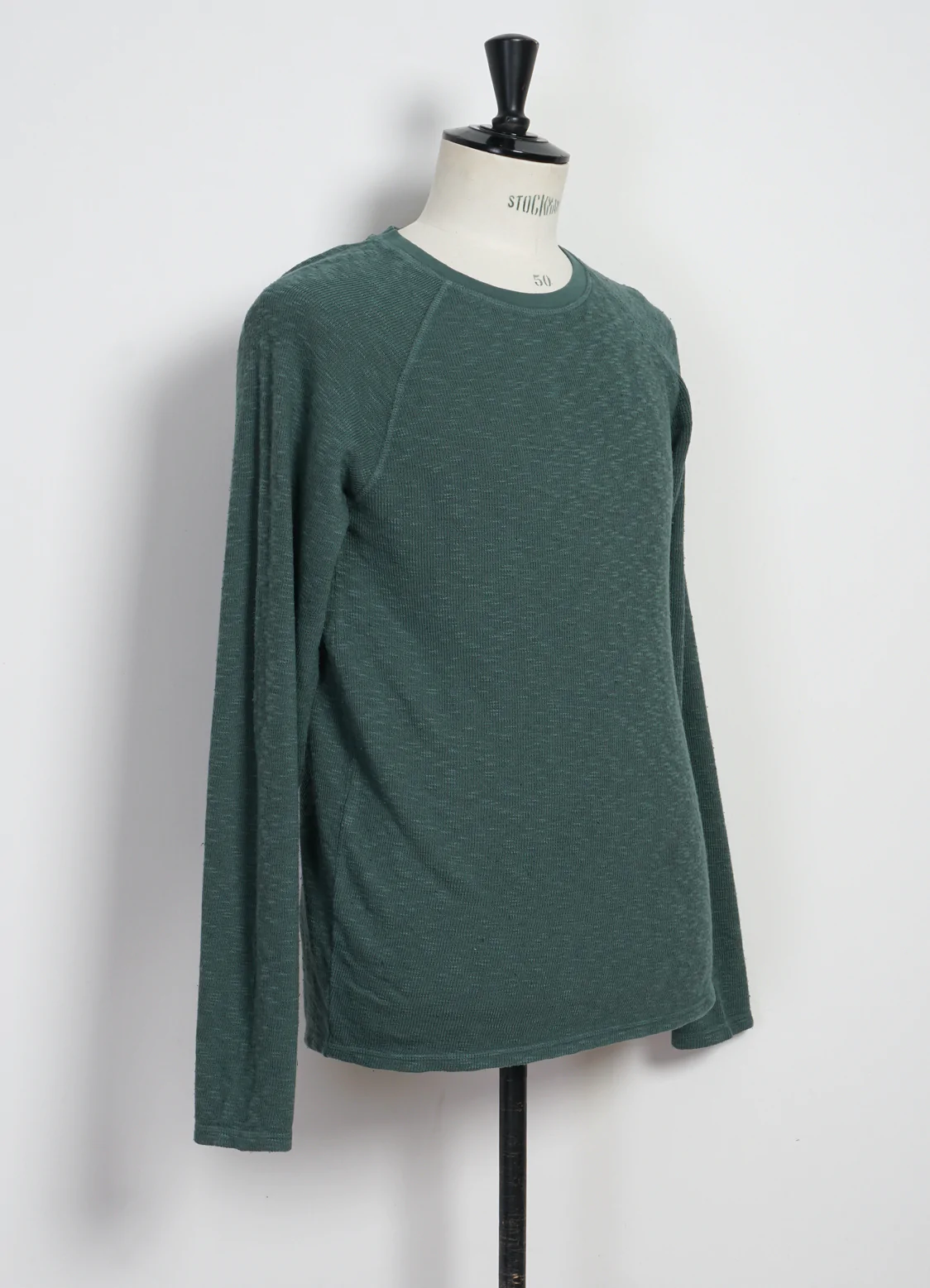 Felix, Raglan Long sleeve T-shirt, Eucalyptus-T-shirts-Hansen Garments-Motorious Copenhagen