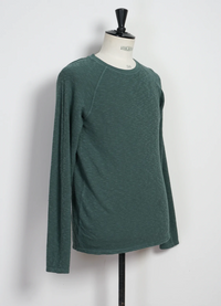 Felix, Raglan Long sleeve T-shirt, Eucalyptus-T-shirts-Hansen Garments-Motorious Copenhagen