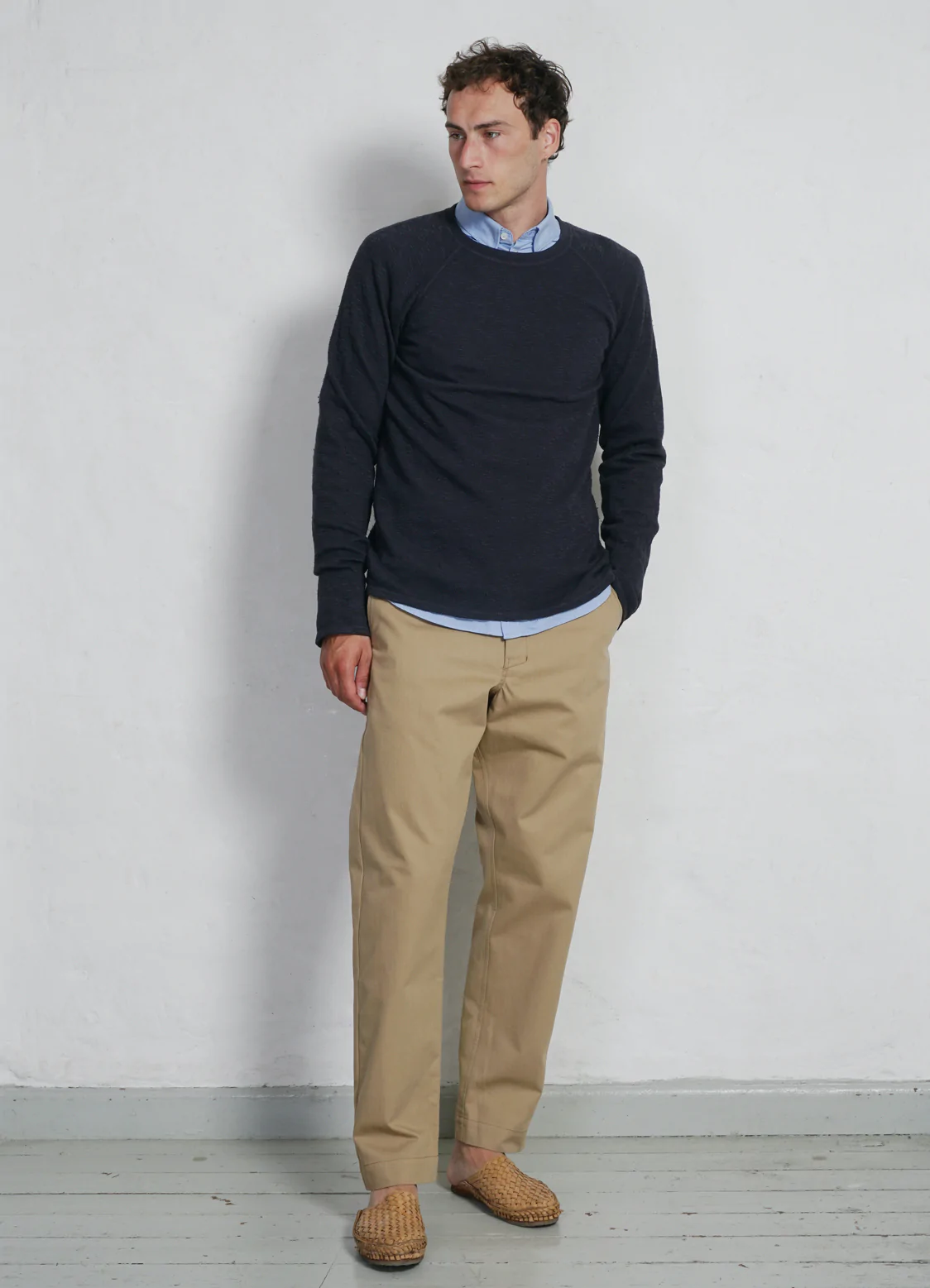 Felix, Raglan Long sleeve T-shirt, Indigo-like-T-shirts-Hansen Garments-Motorious Copenhagen