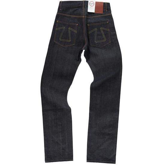 Fit 67 Loose Straight Selvedge Denim Jeans, Indigo Blue-Bukser-Eat Dust-Motorious Copenhagen