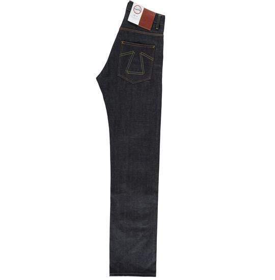 Fit 67 Loose Straight Selvedge Denim Jeans, Indigo Blue-Bukser-Eat Dust-Motorious Copenhagen