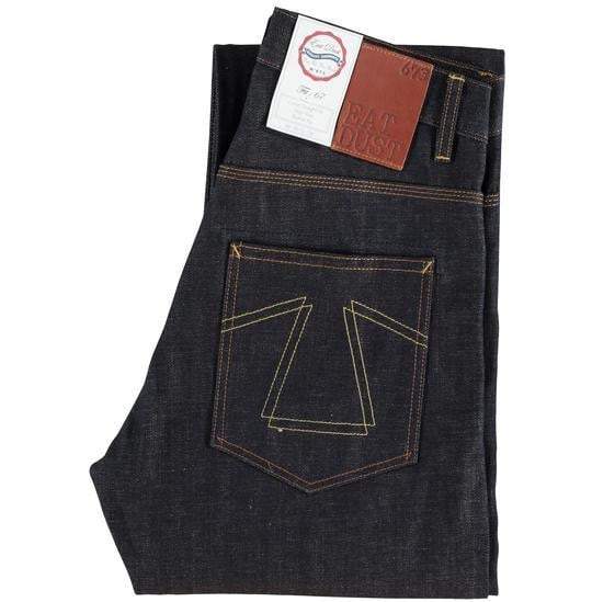 Fit 67 Loose Straight Selvedge Denim Jeans, Indigo Blue-Bukser-Eat Dust-Motorious Copenhagen