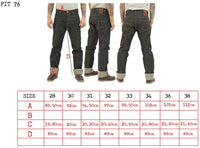 Fit 76 Regular Straight Selvedge Denim jeans, Indigo Blue-Bukser-Eat Dust-Motorious Copenhagen