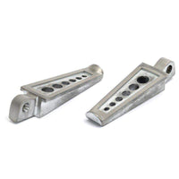 Footpegs, Six Hole RAW polished-MC reservedele-Rocket Inc-Motorious Copenhagen
