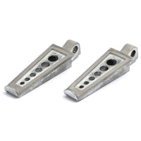 Footpegs, Six Hole RAW polished-MC reservedele-Rocket Inc-Motorious Copenhagen