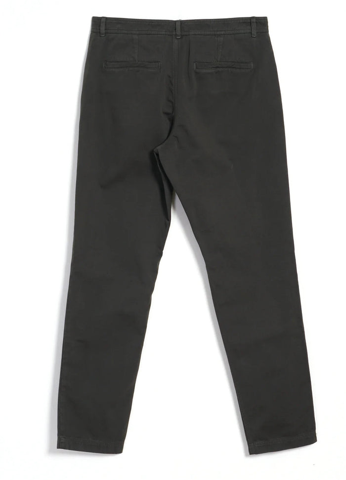 Fred, Regular Cut Work Trousers, Dark Moss-Bukser-Hansen Garments-Motorious Copenhagen