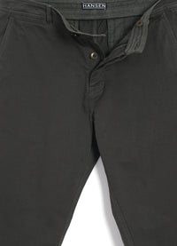 Fred, Regular Cut Work Trousers, Dark Moss-Bukser-Hansen Garments-Motorious Copenhagen