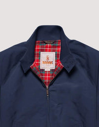 G9 Classic Fit Harrington Jacket, Navy-Jakker-Baracuta-Motorious Copenhagen