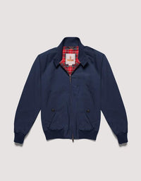 G9 Classic Fit Harrington Jacket, Navy-Jakker-Baracuta-Motorious Copenhagen