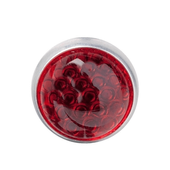 Glass Reflector, Round, Various colours-MC reservedele-Red Fox-Motorious Copenhagen