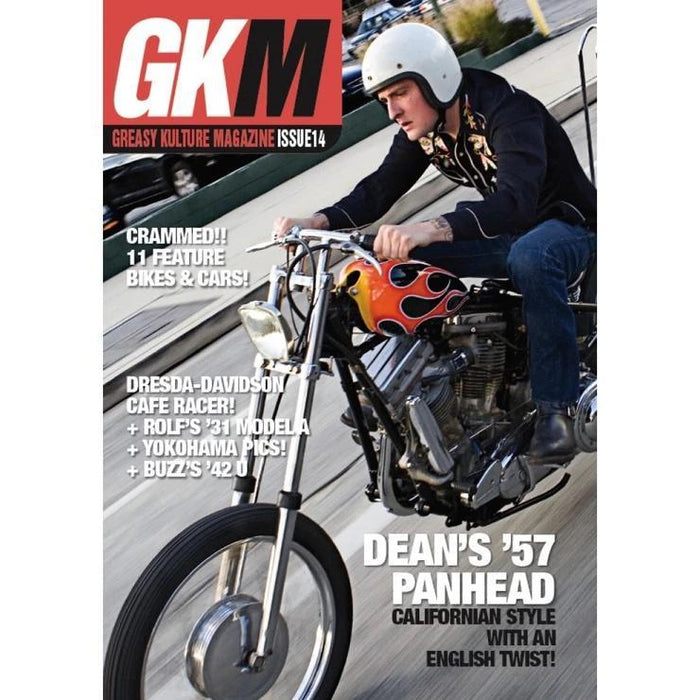 Greasy Kulture Magazine, GKM #14-Bøger, Blade og Magasiner-Greasy Kulture-Motorious Copenhagen