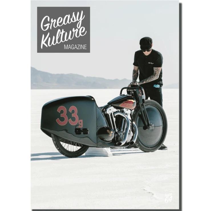 Greasy Kulture Magazine, GKM #64-Bøger, Blade og Magasiner-Greasy Kulture-Motorious Copenhagen