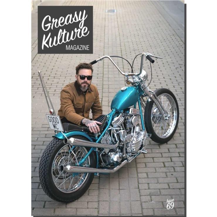 Greasy Kulture Magazine, GKM #69-Bøger, Blade og Magasiner-Greasy Kulture-Motorious Copenhagen