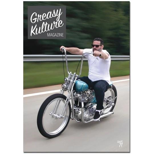 Greasy Kulture Magazine, GKM #71-Bøger, Blade og Magasiner-Greasy Kulture-Motorious Copenhagen