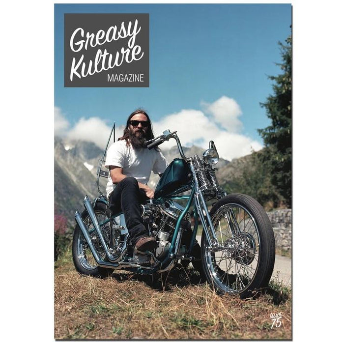 Greasy Kulture Magazine, GKM #75-Bøger, Blade og Magasiner-Greasy Kulture-Motorious Copenhagen