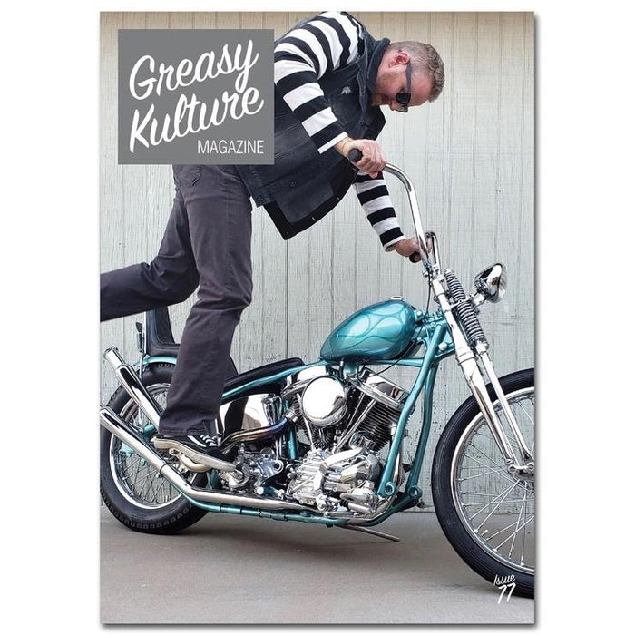 Greasy Kulture Magazine, GKM #77-Bøger, Blade og Magasiner-Greasy Kulture-Motorious Copenhagen