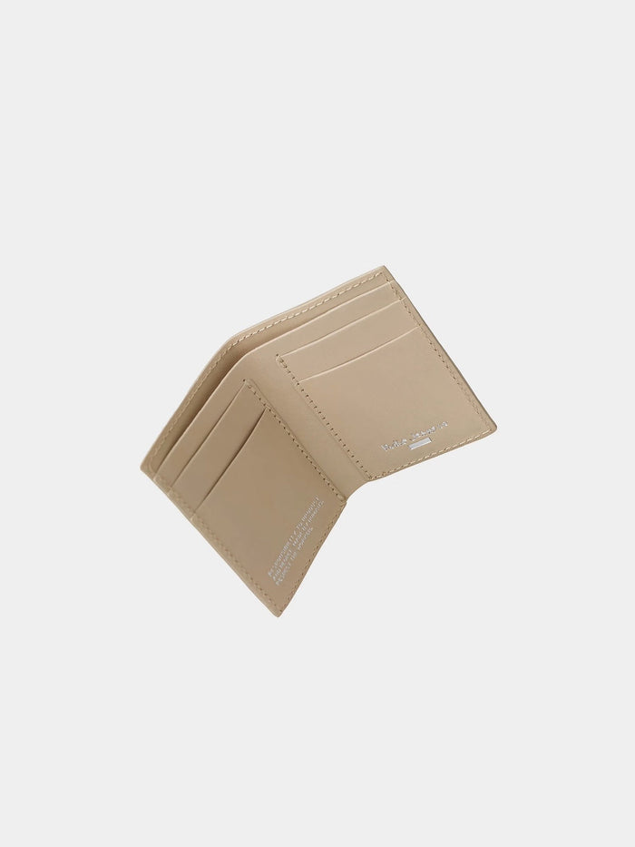 Hagdahl Wallet, New Logo, Cream-Tegnebøger-Nudie Jeans-Motorious Copenhagen