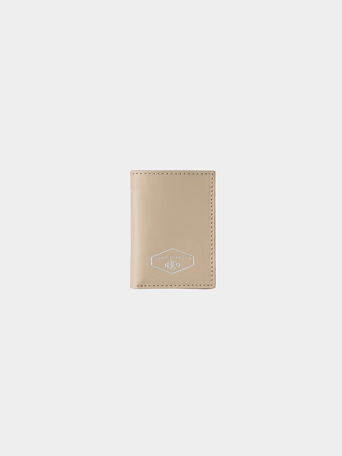 Hagdahl Wallet, New Logo, Cream-Tegnebøger-Nudie Jeans-Motorious Copenhagen