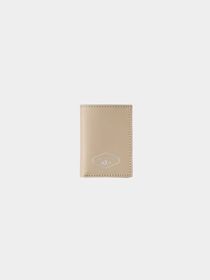Hagdahl Wallet, New Logo, Cream-Tegnebøger-Nudie Jeans-Motorious Copenhagen