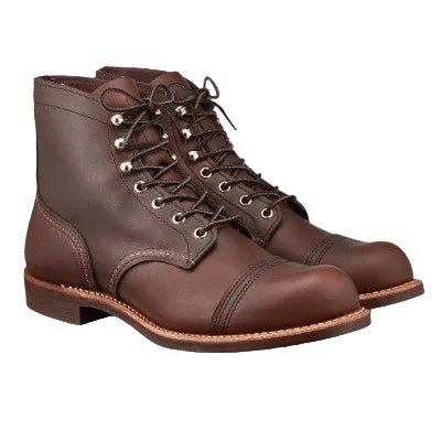 Iron Ranger, Amber Harness Leather, Style no. 8111-Sko og støvler-Red Wing Shoes-Motorious Copenhagen
