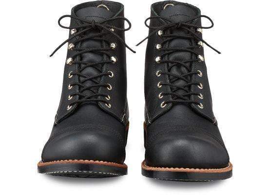 Iron Ranger, Black Harness Leather, Style no. 8084-Sko og støvler-Red Wing Shoes-Motorious Copenhagen