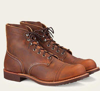 Iron Ranger, Copper Rough & Tough, Style no. 8085, Oil Tanned-Sko og støvler-Red Wing Shoes-Motorious Copenhagen