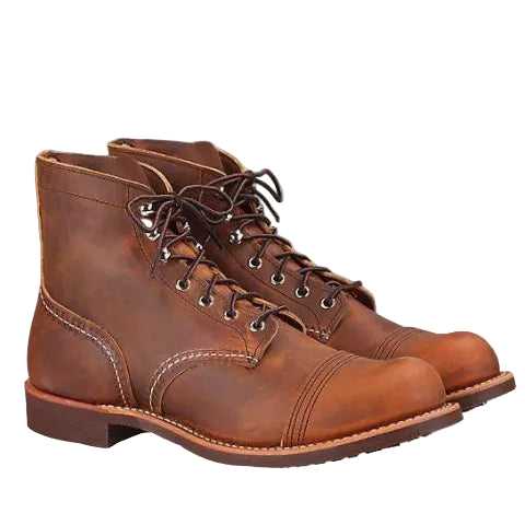 Iron Ranger, Copper Rough & Tough, Style no. 8085, Oil Tanned-Sko og støvler-Red Wing Shoes-Motorious Copenhagen