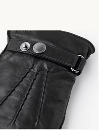 Jake leather gloves, Black-Handsker-Hestra-Motorious Copenhagen