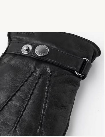 Jake leather gloves, Black-Handsker-Hestra-Motorious Copenhagen