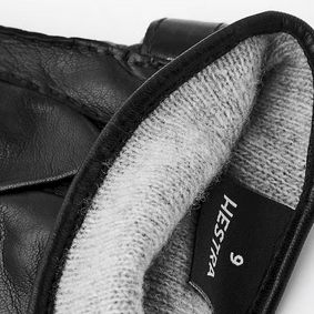 Jake leather gloves, Black-Handsker-Hestra-Motorious Copenhagen