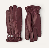 Jake leather gloves, Bordeaux-Handsker-Hestra-Motorious Copenhagen