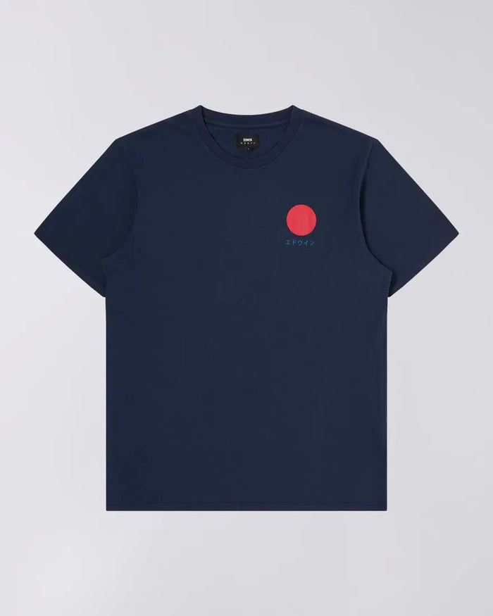 Japanese Sun T-shirt, Navy Blazer-T-shirts-Edwin-Motorious Copenhagen