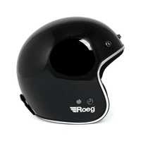 Jett Helmet, Gloss Black-Hjelme-Roeg-Motorious Copenhagen