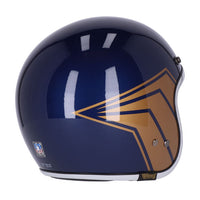 Jettson 2.0 Helmet x 13 1/2 Skull Bucket, Blue-Hjelme-Roeg-Motorious Copenhagen