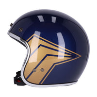 Jettson 2.0 Helmet x 13 1/2 Skull Bucket, Blue-Hjelme-Roeg-Motorious Copenhagen