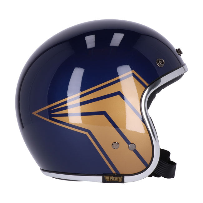 Jettson 2.0 Helmet x 13 1/2 Skull Bucket, Blue-Hjelme-Roeg-Motorious Copenhagen