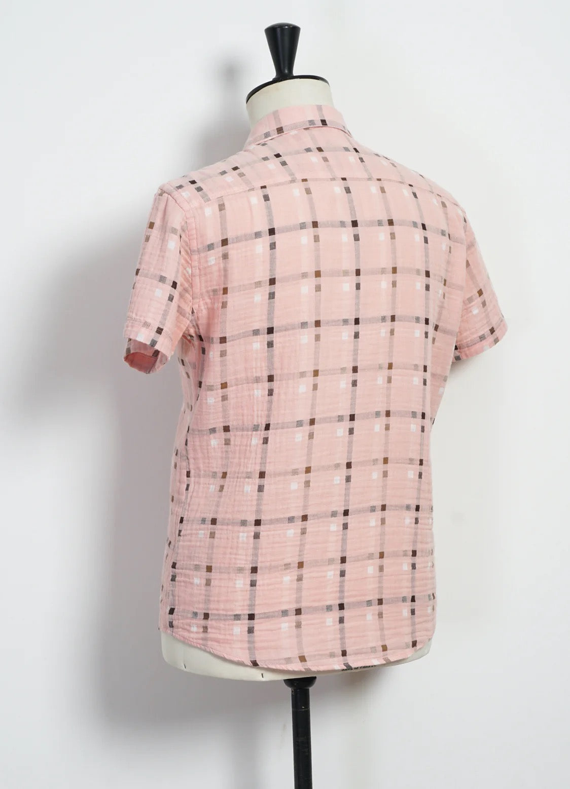 Jonny, Short Sleeve Shirt, Vegas Pink-Skjorter-Hansen Garments-Motorious Copenhagen