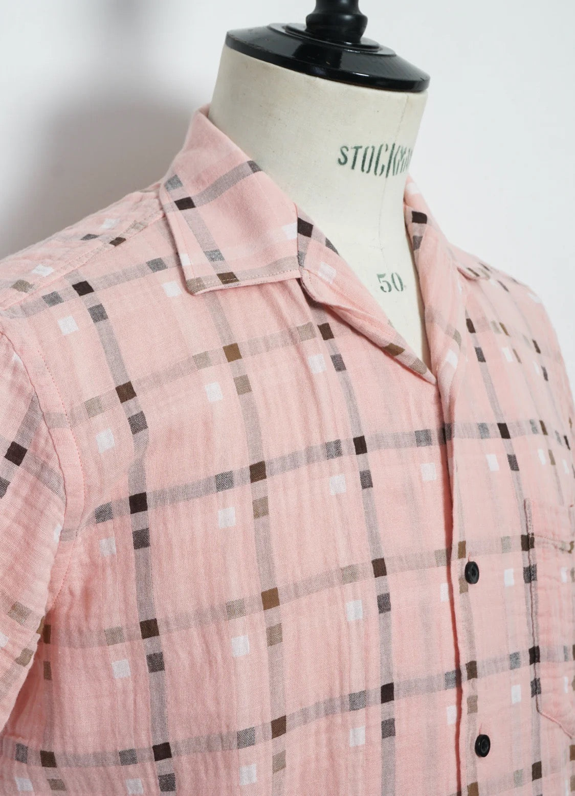 Jonny, Short Sleeve Shirt, Vegas Pink-Skjorter-Hansen Garments-Motorious Copenhagen