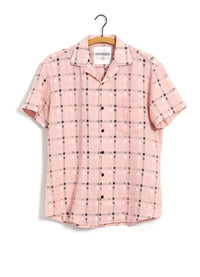 Jonny, Short Sleeve Shirt, Vegas Pink-Skjorter-Hansen Garments-Motorious Copenhagen