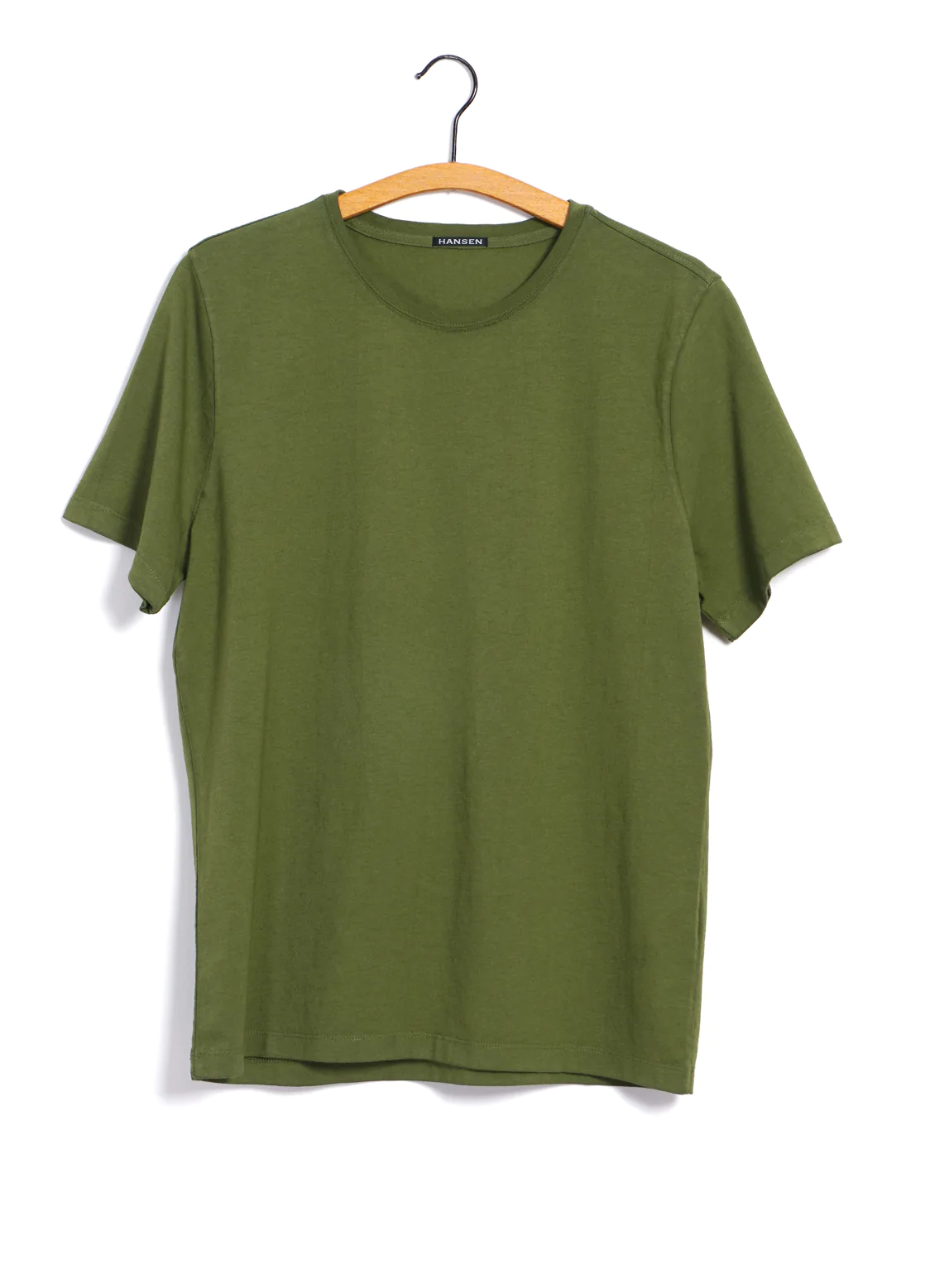Julian, Crew Neck t-shirt, Cretan Green-T-shirts-Hansen Garments-Motorious Copenhagen