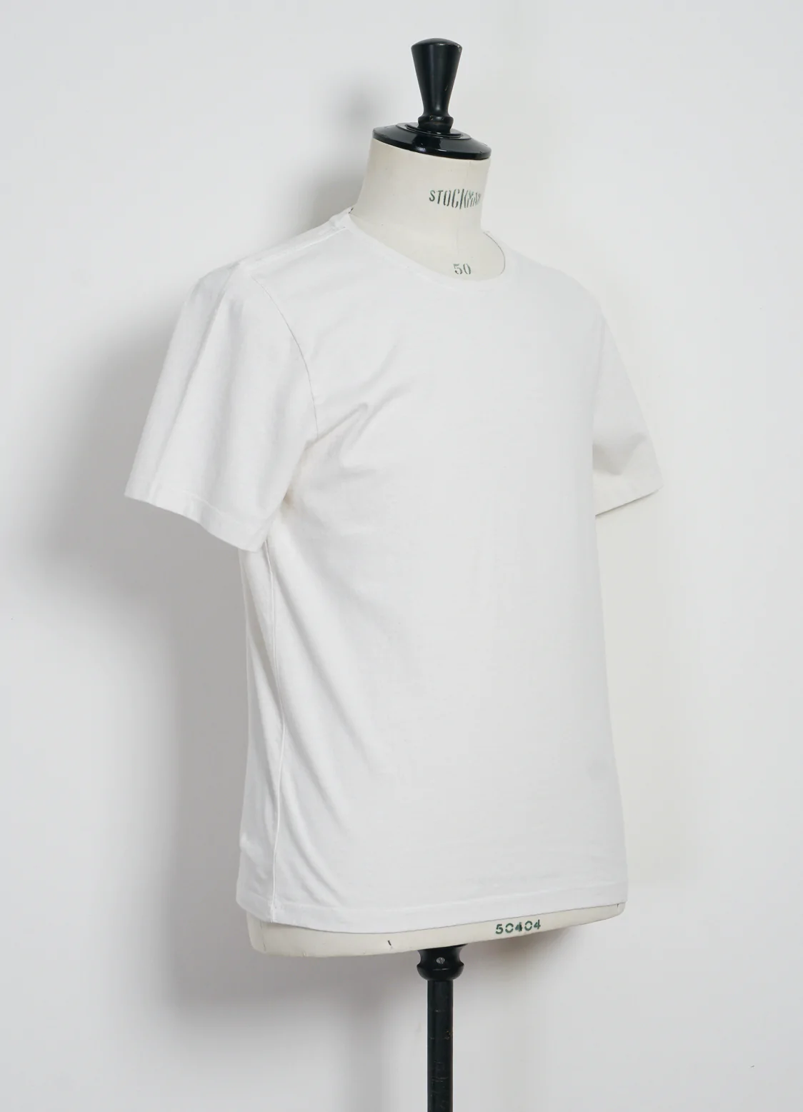 Julian, Crew Neck t-shirt, White-T-shirts-Hansen Garments-Motorious Copenhagen