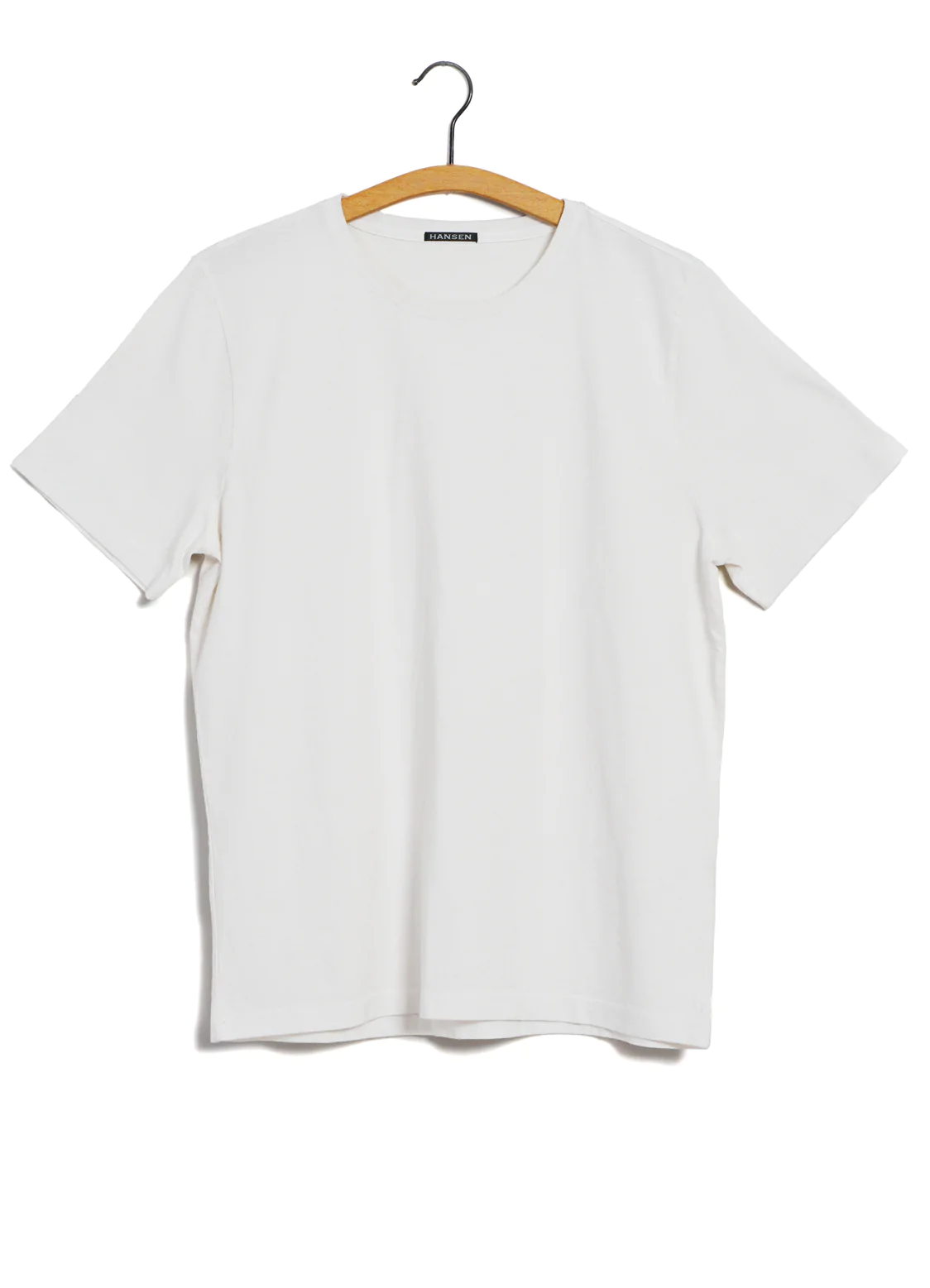Julian, Crew Neck t-shirt, White-T-shirts-Hansen Garments-Motorious Copenhagen