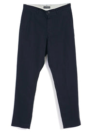 Ken, Wide Cut Trousers, Indigo-Bukser-Hansen Garments-Motorious Copenhagen