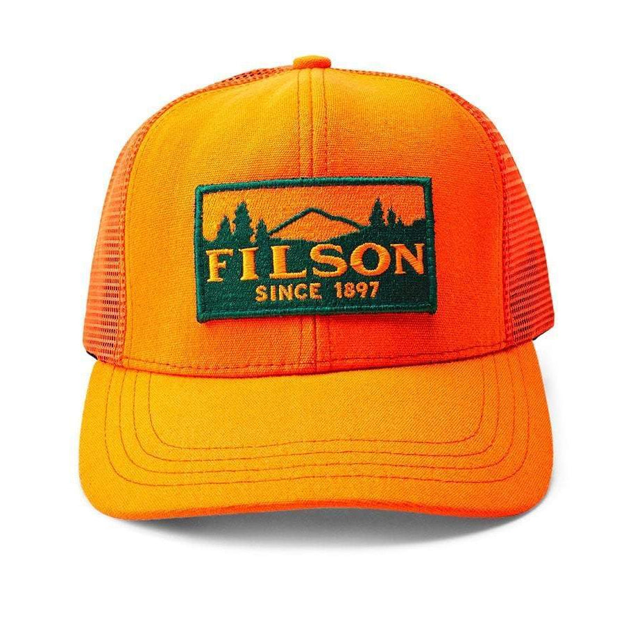 Logger Mesh Cap, Blaze Orange-Hatte og Caps-Filson 1897-Motorious Copenhagen