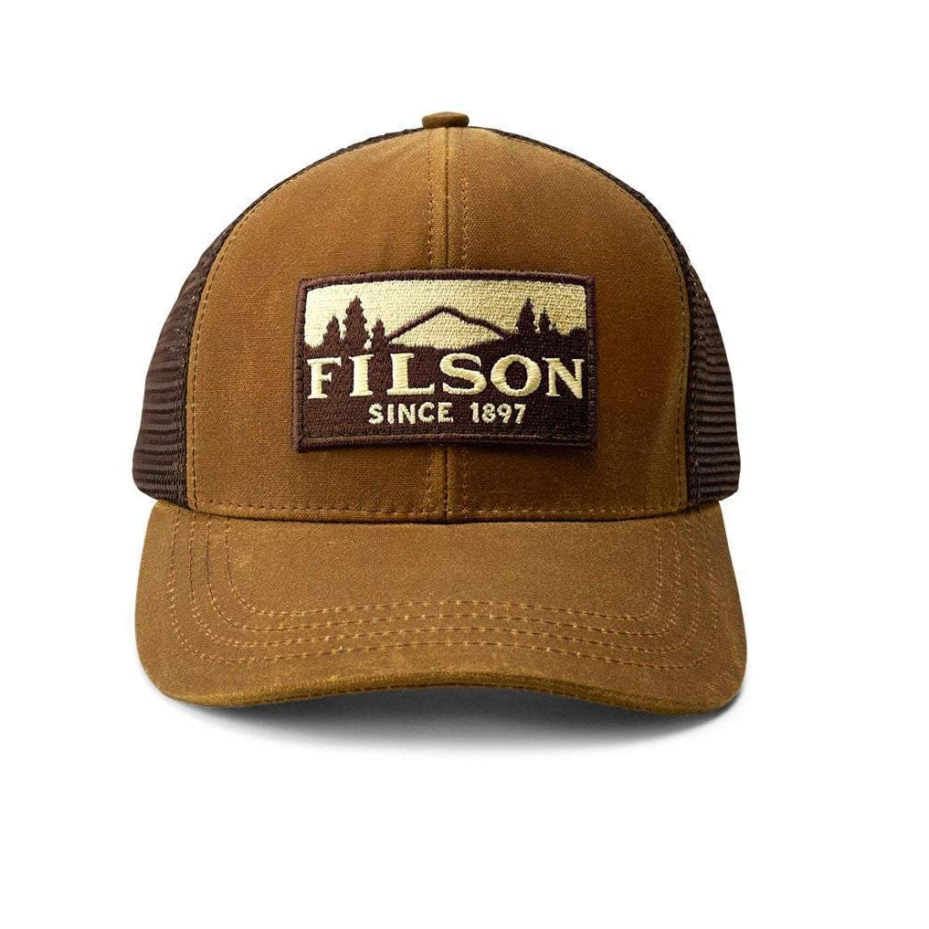 Logger Mesh Cap, Dark Tan-Hatte og Caps-Filson 1897-Motorious Copenhagen