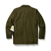 Mackinaw Wool Cruiser Jacket, Forest Green-Jakker-Filson 1897-Motorious Copenhagen